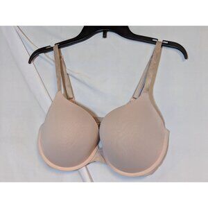 Victorias Secret Perfect Shape Bra 36DD Nude Lightly Lined Underwire Adjustable